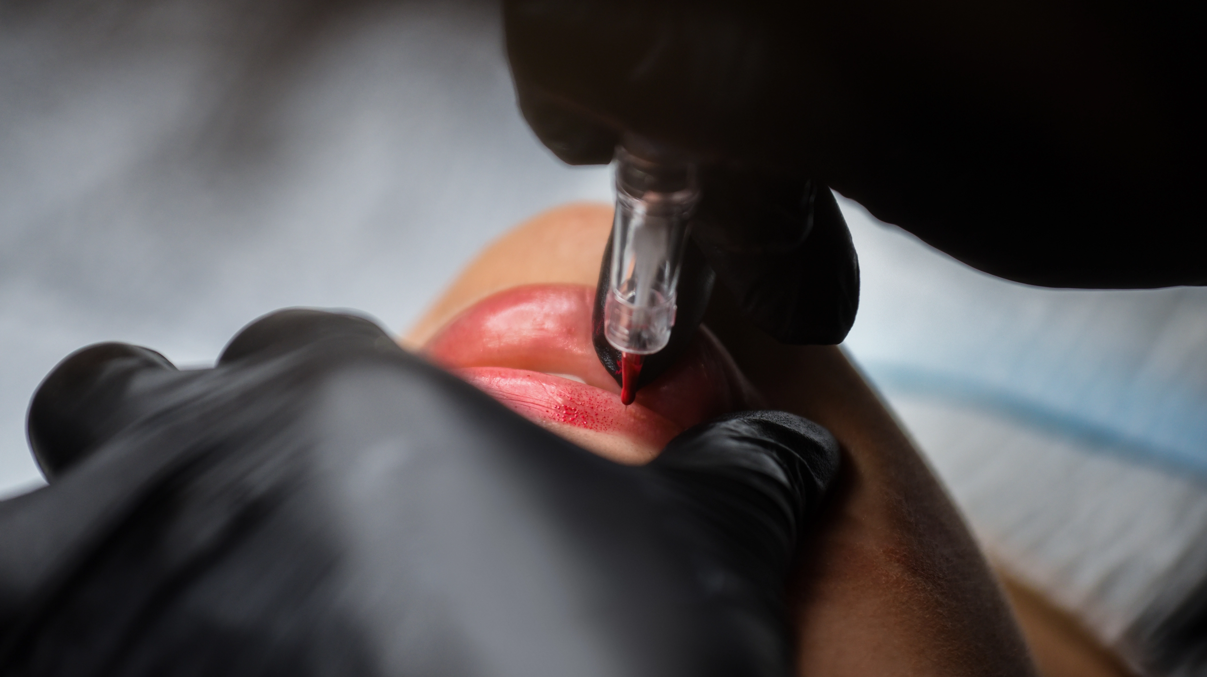 Lippenbehandlung